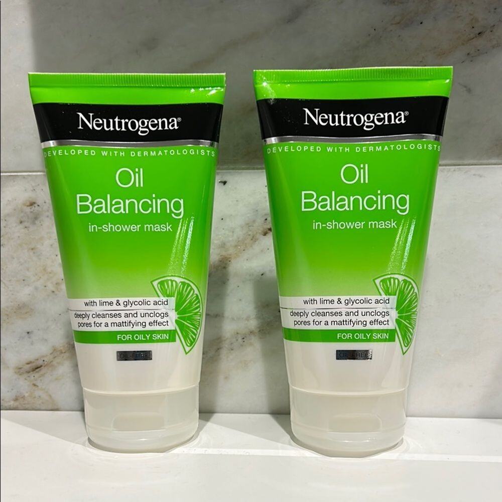 Set of 2 - Neutrogena Oil Balancing In-Shower Mask